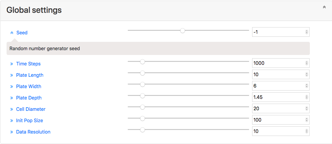 New Configuration Panel