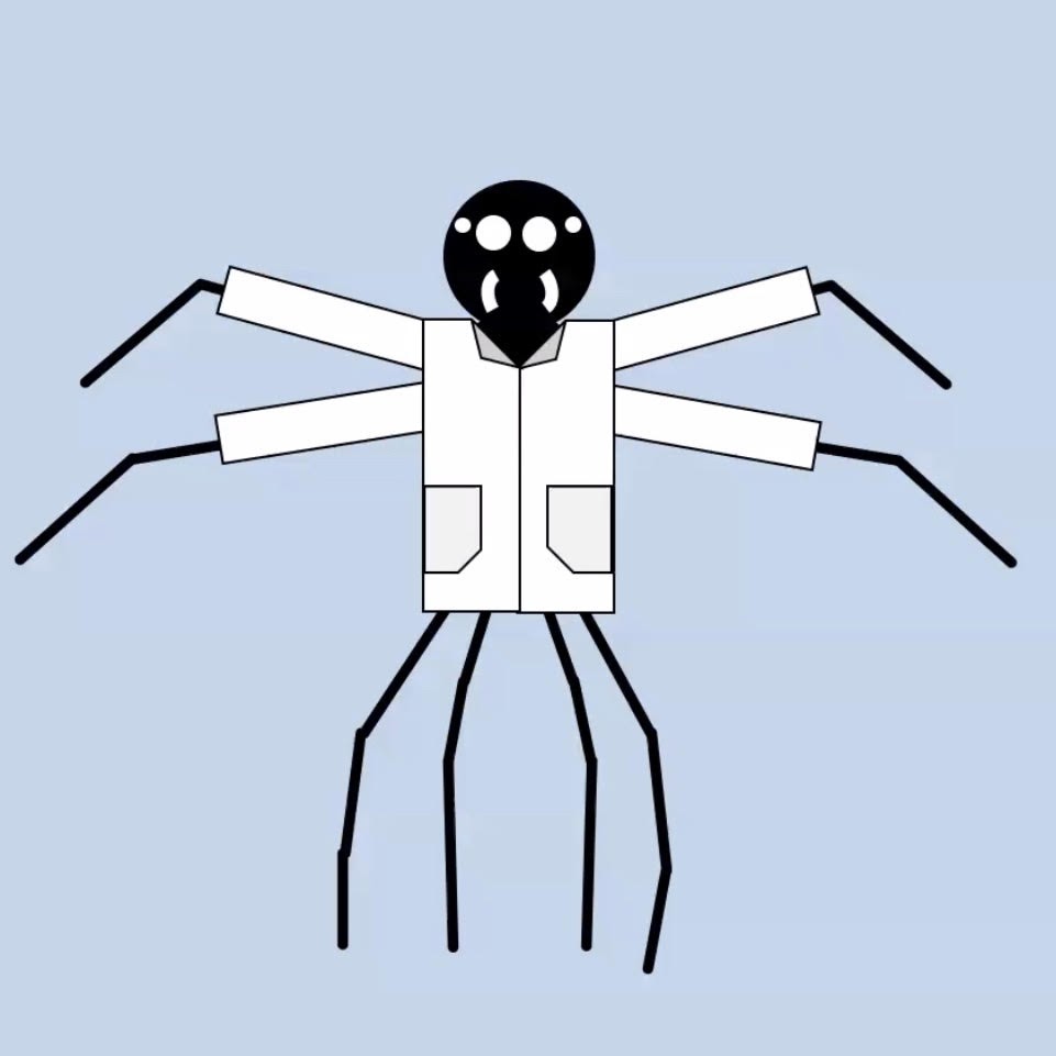 powerpoint spider abomination
